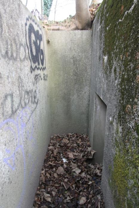 Ligne Maginot - FORT FOCH - (Abri) - L'entrée de gauche desservant l'abri