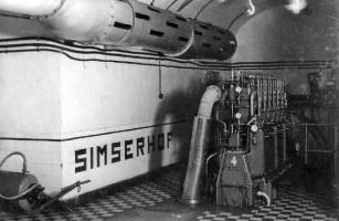 Ligne Maginot - SIMSERHOF - (Ouvrage d'artillerie) - L'usine électrique