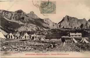 Ligne Maginot - FOURCHES - (Casernement) - Noter le mauvais état des baraquements à l\'arrière