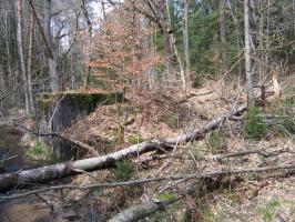 Ligne Maginot - ROTHENBOURG Ouest (Barrage 03) (Inondation défensive) - Le pertuis et la vanne de vidange