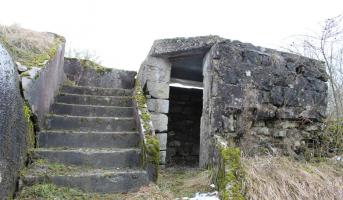 Ligne Maginot - WELSCHHOF - (Ouvrage d'infanterie) - Bloc 1
Le poste bétonné de guet