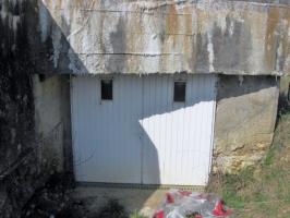 Ligne Maginot - SINGLING 8 - (Blockhaus pour canon) - L'entrée du canon