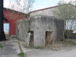 Ligne Maginot - STOECKWALD OUEST - (Blockhaus pour canon) - Façade arrière
Les entrées