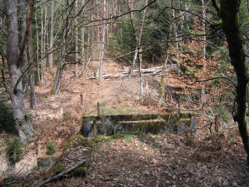 Ligne Maginot - ROTHENBOURG Ouest (Barrage 03) (Inondation défensive) - Le pertuis vu depuis la digue