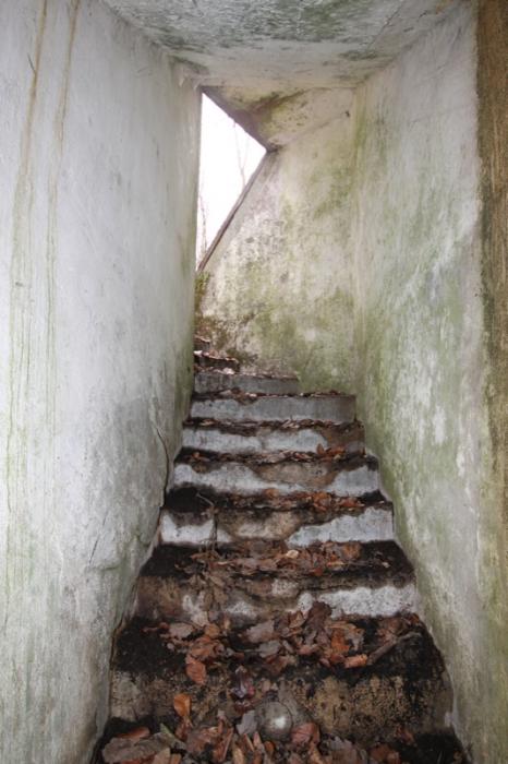 Ligne Maginot - MEMMELSHOFFEN (22° RIF) ( PC de Sous-Secteur ) - Escalier d'une des entrées