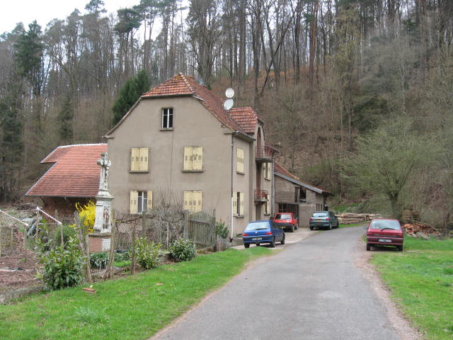 Ligne Maginot - MOULIN DE MONTBRONN (SF ROHRBACH) - (PC de Secteur) - Chemin d'accès au PC