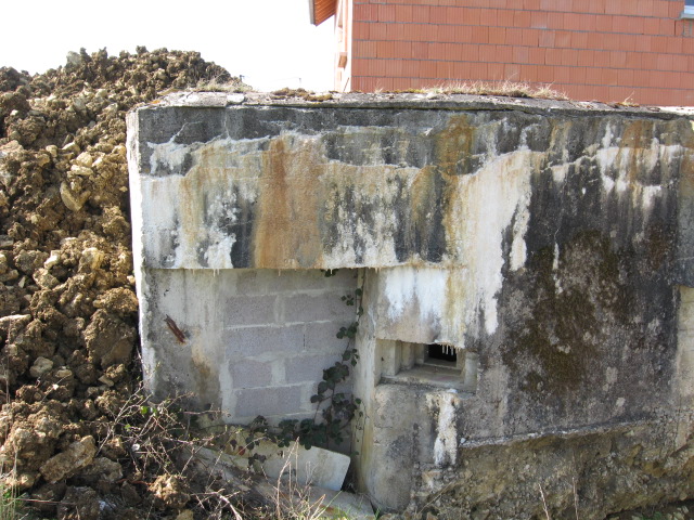 Ligne Maginot - SINGLING 8 - (Blockhaus pour canon) - L'entrée du personnel