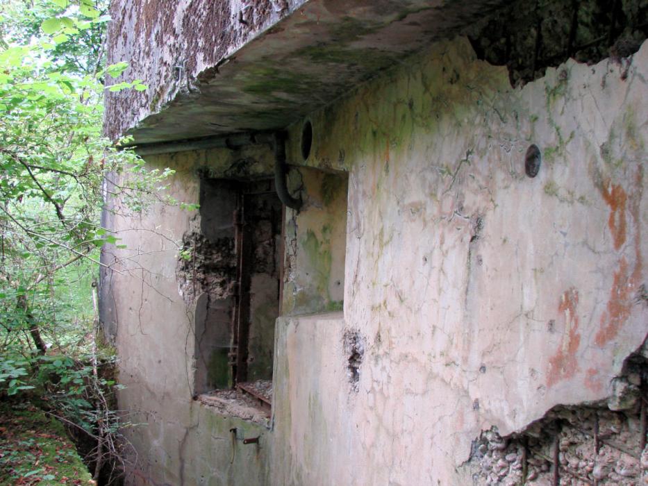 Ligne Maginot - VECKRING - X21 - (Abri) - Coffre Sud
Vue de la façade.