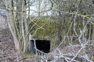 Ligne Maginot - FUERST 1 - (Blockhaus pour canon) - Façade arriere