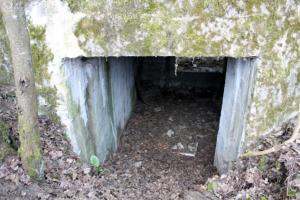 Ligne Maginot - FUERST 1 - (Blockhaus pour canon) - L'entrée du canon