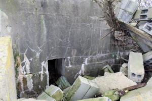 Ligne Maginot - C14 - CONFLUENT 1 - (Blockhaus pour canon) - L'entrée du personnel