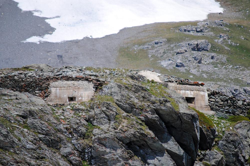 Ligne Maginot - VANOISE - (Ouvrage d'infanterie) - Blocs 3 et 2