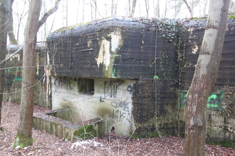 Ligne Maginot - 34 - THALERKOPF - (Casemate d'infanterie - Simple) - L'embrasure frontale