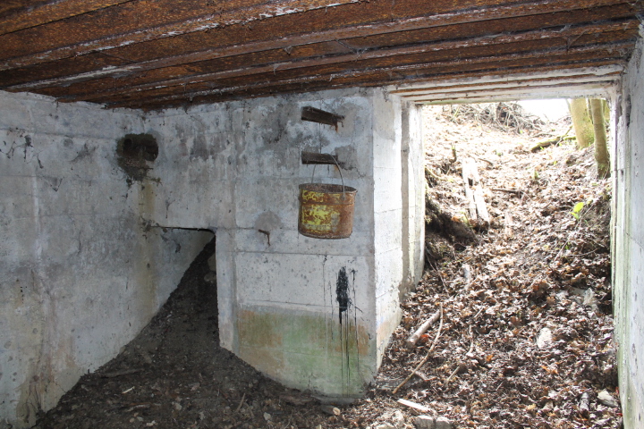 Ligne Maginot - FUERST 1 - (Blockhaus pour canon) - L'intérieur