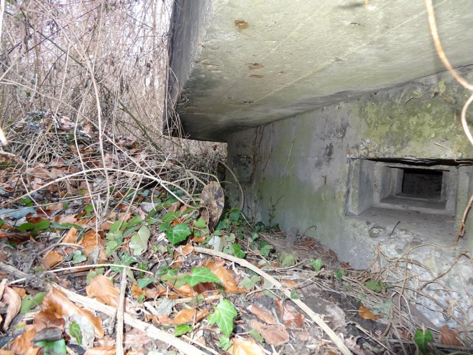 Ligne Maginot - LAMENDSAND OUEST - (Blockhaus pour arme infanterie) - Créneau Nord et visière