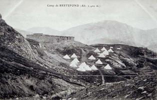 Ligne Maginot - CAMP DE RESTEFOND - (Casernement) - Carte postale