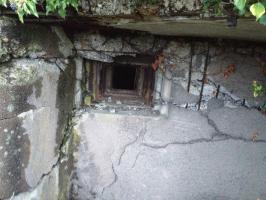 Ligne Maginot - INGOLSHEIM Ouest ( Casemate d'infanterie ) - Créneau pour jumelage de mitrailleuses