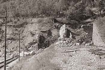 Ligne Maginot - Tunnels de Gigne Caranca - Les destructions allemandes