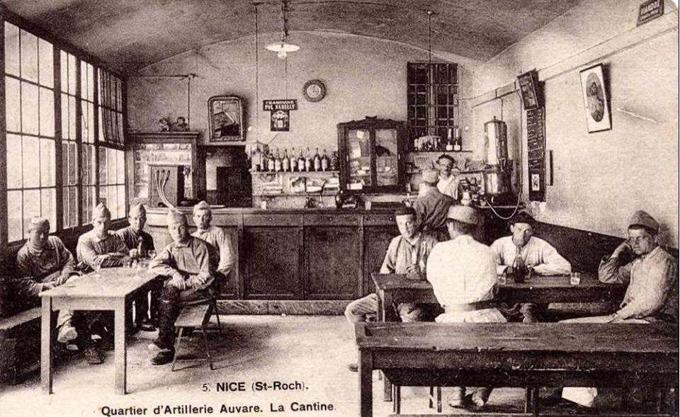 Ligne Maginot - QUARTIER AUVARE - SAINT ROCH (157° RAP) - (Casernement) - La cantine (foyer du soldat)