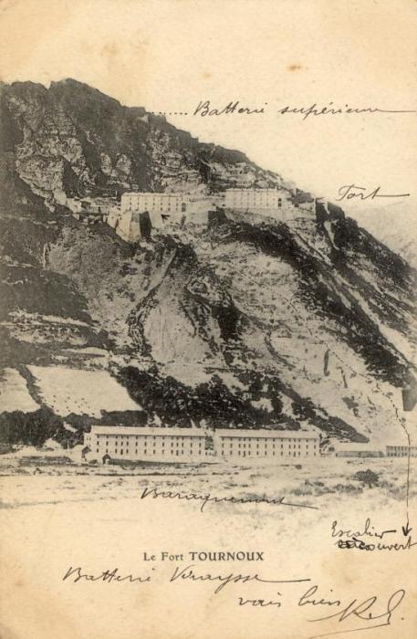 Ligne Maginot - La CONDAMINE - Caserne PELLEGRIN (Casernement) - Carte postale
Vue d'ensemble du site