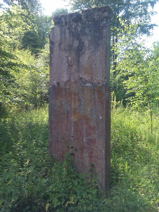 Ligne Maginot - NONNENHARDT (Casernement) - Le dernier mur debout