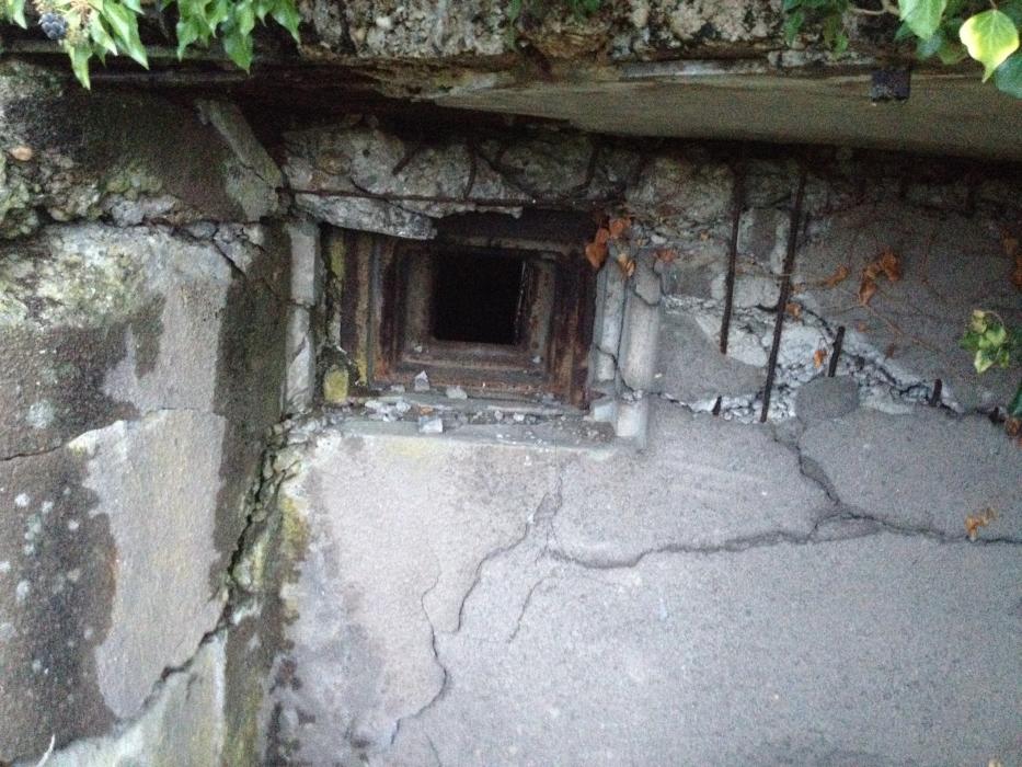 Ligne Maginot - INGOLSHEIM Ouest ( Casemate d'infanterie ) - Créneau pour jumelage de mitrailleuses