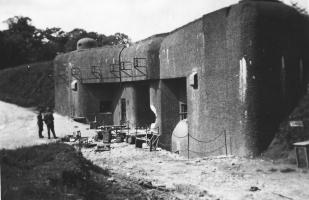 Ligne Maginot - LE CHESNOIS - CHENOIS - (Ouvrage d'artillerie) - L'entrée mixte en 1940