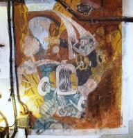 Ligne Maginot - SCHOENENBOURG - (Ouvrage d'artillerie) - Peintures murales et graffitis dans les locaux de l'ouvrage