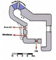 Ligne Maginot - FCR-GA1 B1 gauche - 