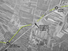 Ligne Maginot - CEZF-30 - LION-DEVANT-DUN (Casemate d'infanterie) - Le tronçon CEZF-29bis - CEZF-30 en 1950