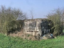 Ligne Maginot - A98 - BELLEVUE - (Blockhaus pour canon) - Créneau d'observation