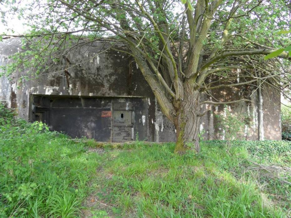 Ligne Maginot - BOIS DE HOFFEN EST - O3 - (Casemate d'infanterie - Simple) - La façade arrière 