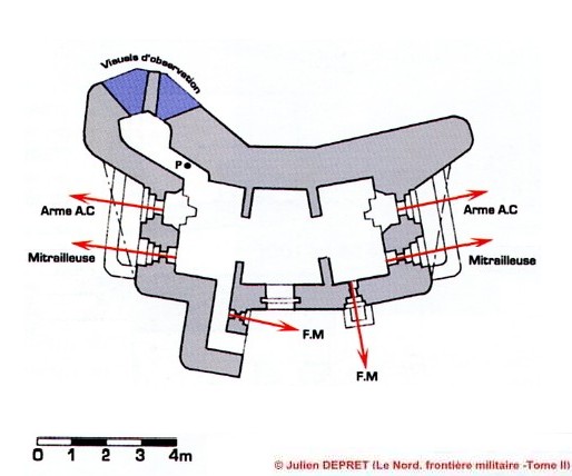 Ligne Maginot - Blockhaus FCR-GA1 A5bis - 