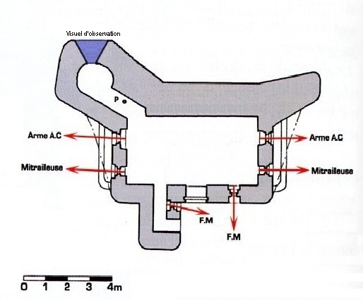 Ligne Maginot - Blockhaus FCR  A - 