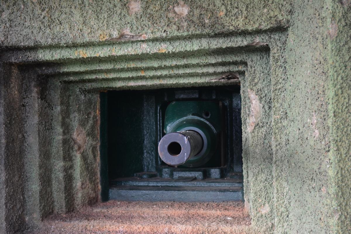 Ligne Maginot - Ouvrage de la FERTE - Bloc 1
Canon antichar de 47 mm mle 1934