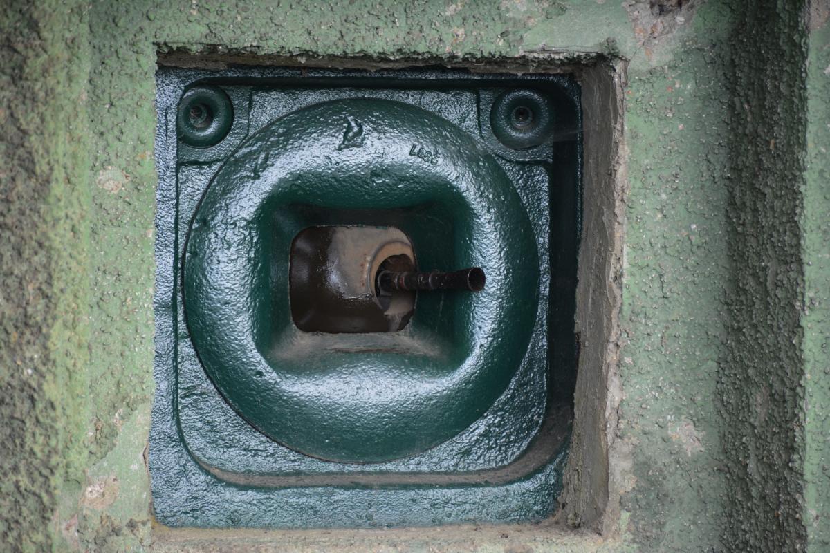 Ligne Maginot - Ouvrage de la FERTE - Bloc 1
Créneau pour FM type FMB 40