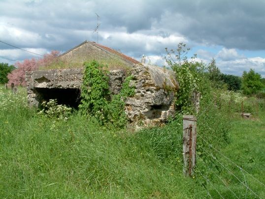 Ligne Maginot - VILLY 4 - MAISON MIART - (Blockhaus pour canon) - 