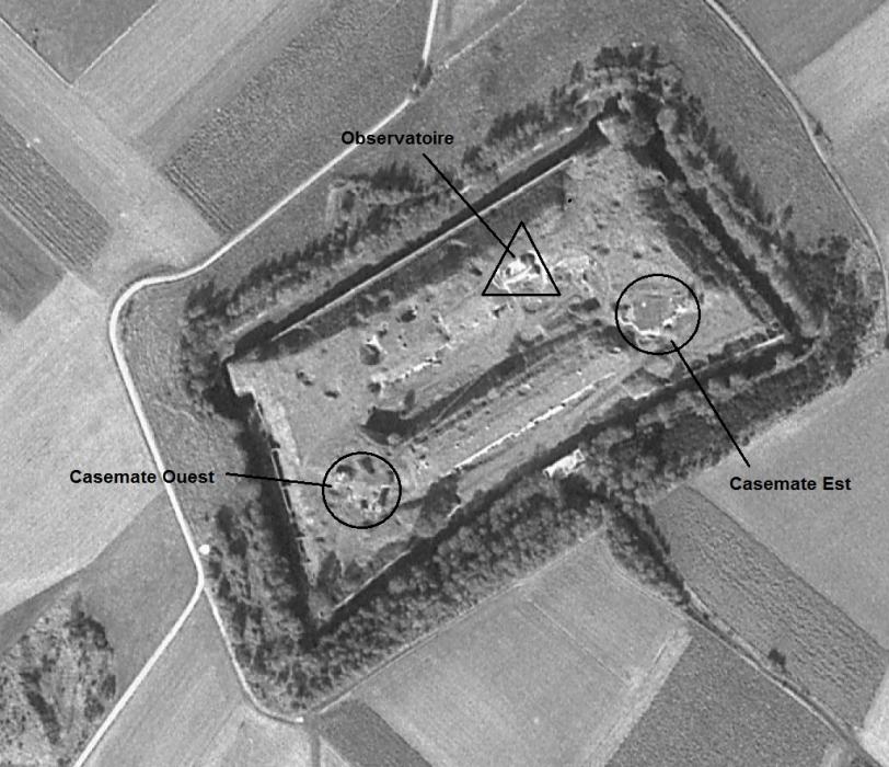 Ligne Maginot - FORT DE MAULDE OUEST - (Casemate d'artillerie) - 