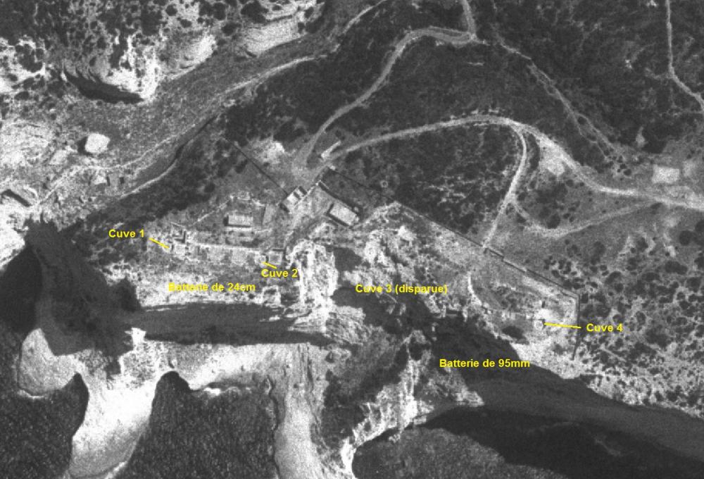 Ligne Maginot - BATTERIE DE LA BOCCA DI VALLE - (Position d'artillerie préparée) - 