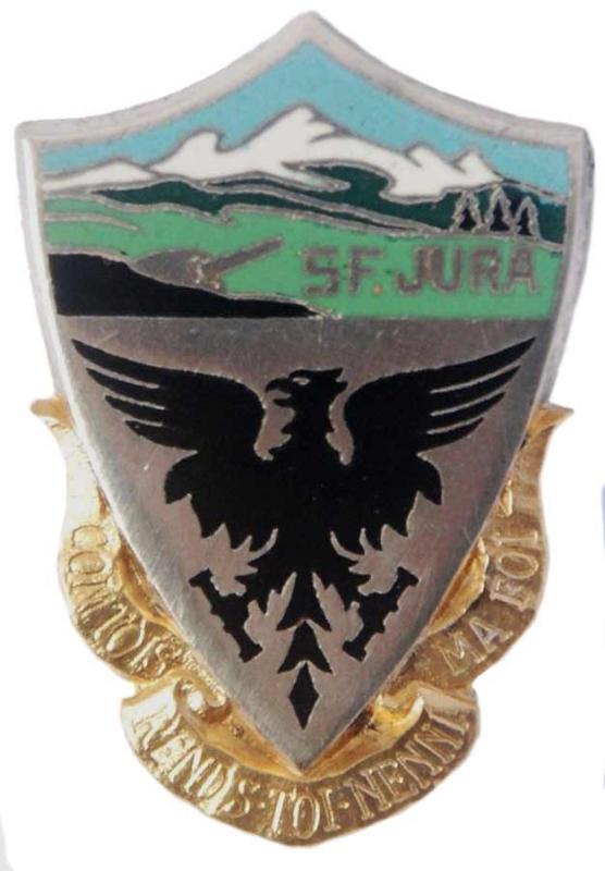 Insigne du Secteur Fortifié du Jura