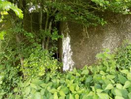 Ligne Maginot - FOND DE LA CHAUSSEE OUEST - (Blockhaus pour canon) - Face frontale