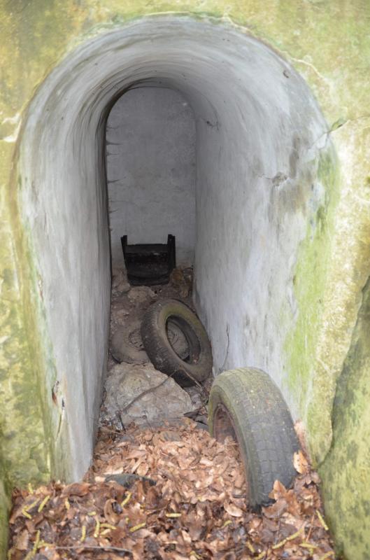 Ligne Maginot - OTTMARSHEIM SUD 3 - (Blockhaus pour arme infanterie) - Première entrée