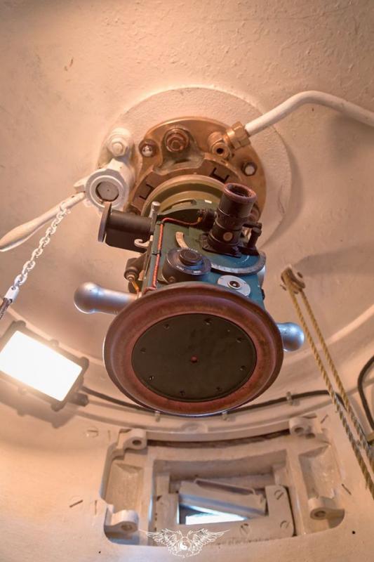 Ligne Maginot - Périscope type N en place dans la cloche VDP - 