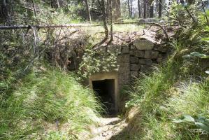 Tourisme Maginot - Abri de La Pignée - Entrée gauche