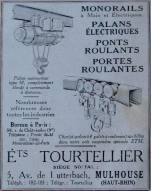 Affiche publicitaire Tourtellier