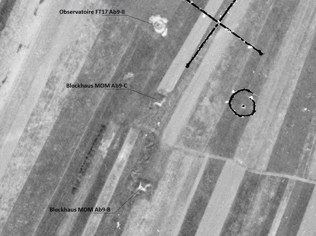 Ligne Maginot - Blockhaus Ab9-B, Ab9-C et Ab9-II - 