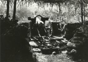 Ligne Maginot - Pièce de 155C Saint-Chamond mle 1915 - L