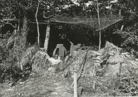 Ligne Maginot - Pièce de 155C Saint-Chamond mle 1915 - L