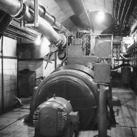 Ligne Maginot - ANZELING - A25 - (Ouvrage d'artillerie) - L'usine électrique
Photo prise en 1940