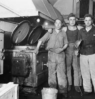 Ligne Maginot - ANZELING - A25 - (Ouvrage d'artillerie) - La cuisine de l'ouvrage
Photo prise en 1940